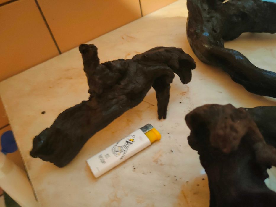 Do akwarium korzenie ładny zestaw do dekoracji dna