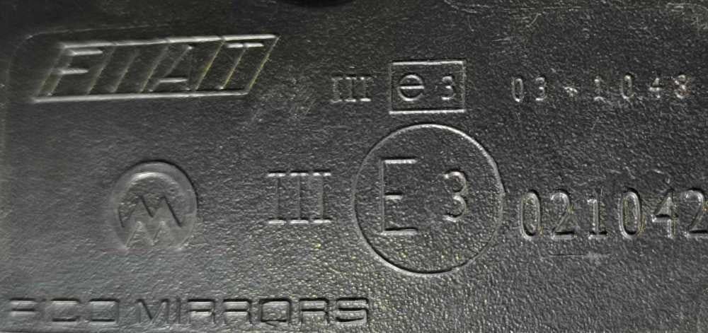 Espelho Retrovisor Direito 021042 - FIAT CROMA