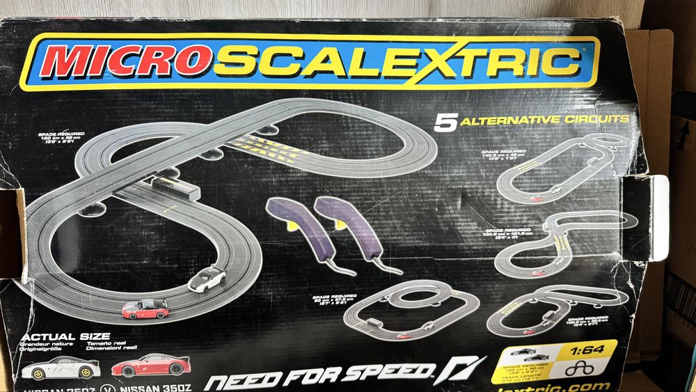 Tor zabawkowy Micro Scalextric Need For Speed