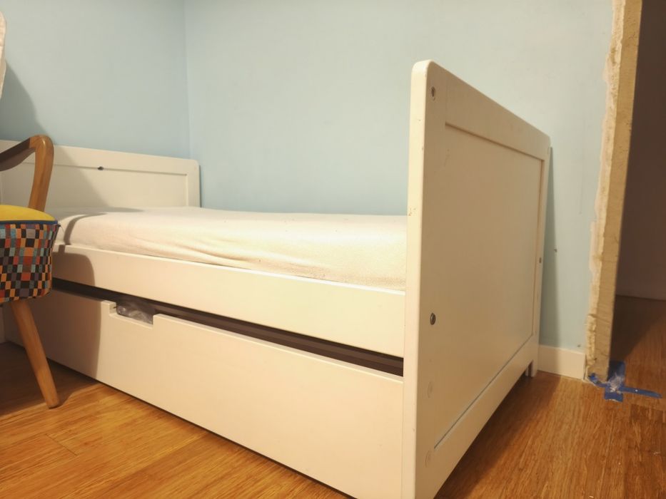 Łóżko dziecięce 144x80 + materac fiki miki