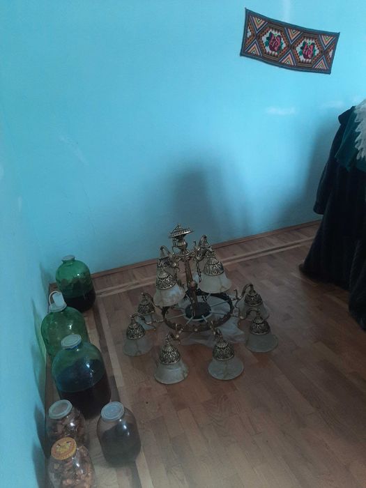 Люстра для високих стель НОВА.