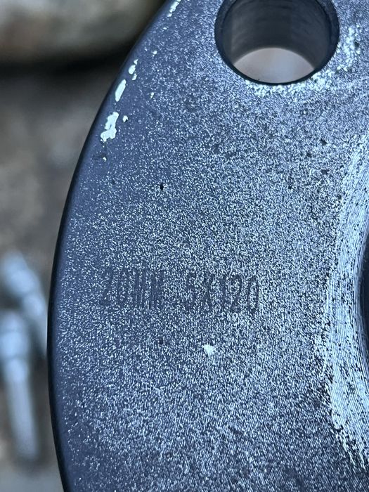 Espaçadores 5x120 20mm