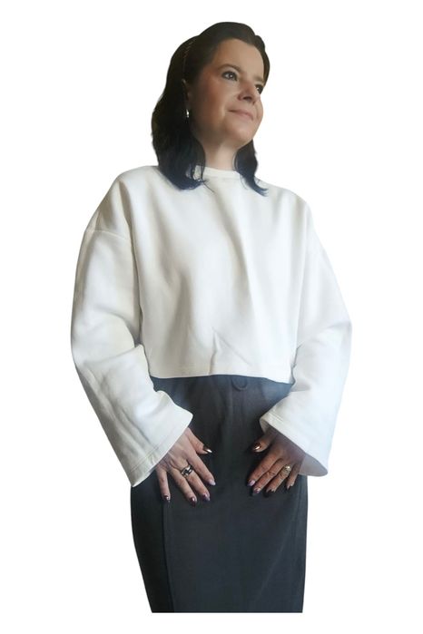 Biała bluza Reserved S