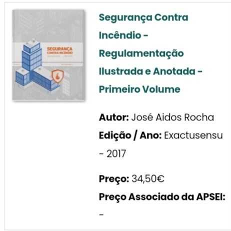 SCIE - Segurança Contra Incêndios em Edifícios - Livros MAP
