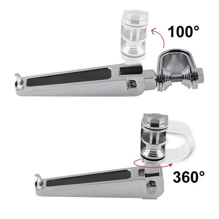 Универсальные подножки на дуги мотоцикла Yamaha Honda Suzuki Kawasaki