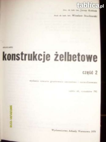 Konstrukcje żelbetowe