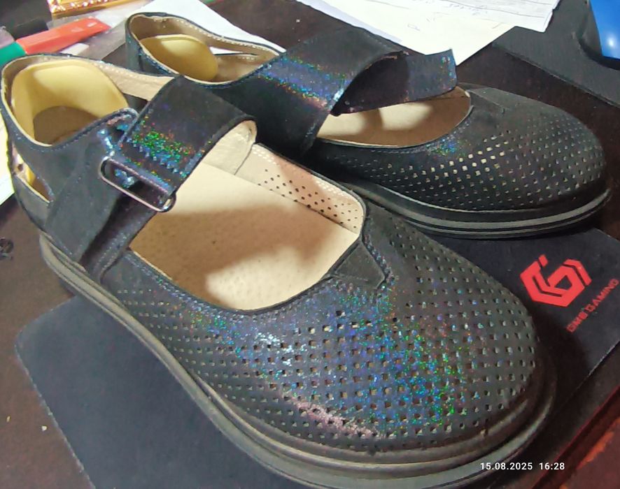 Туфли Макасины Ортопедические весна, лето, осень 39 р