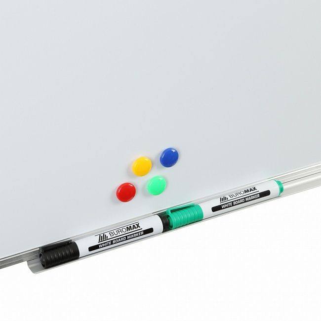 Дошка офісна магнітна маркерна фліпчарт на тринозі 70x100см