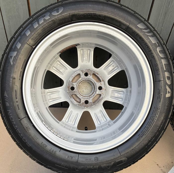 UNIKATOWE felgi aluminiowe 14 cali 4 x 100 oryginalne firmy BORBET