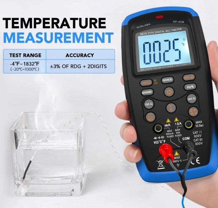 Цифровой Мультиметр  HoldPeak HP-42B