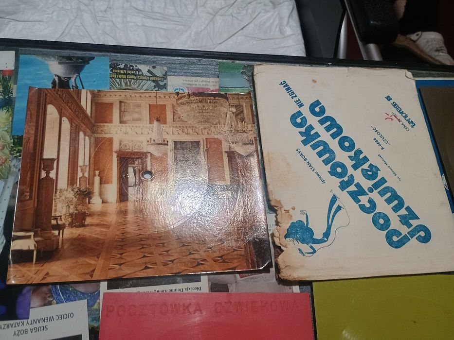 Płyty gramofonowe i pocztówki dźwiękowe