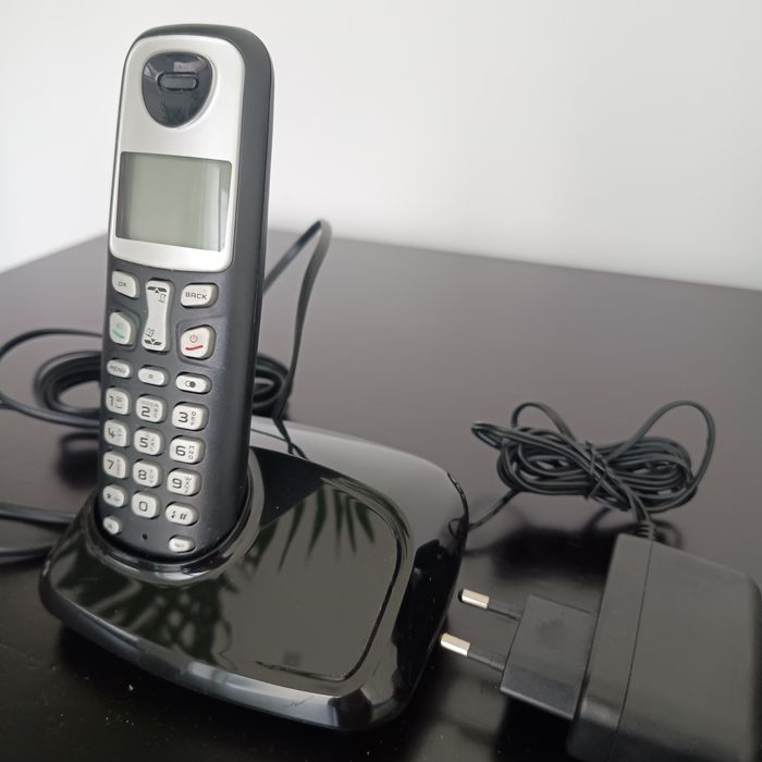 Telefone fixo a funcionar