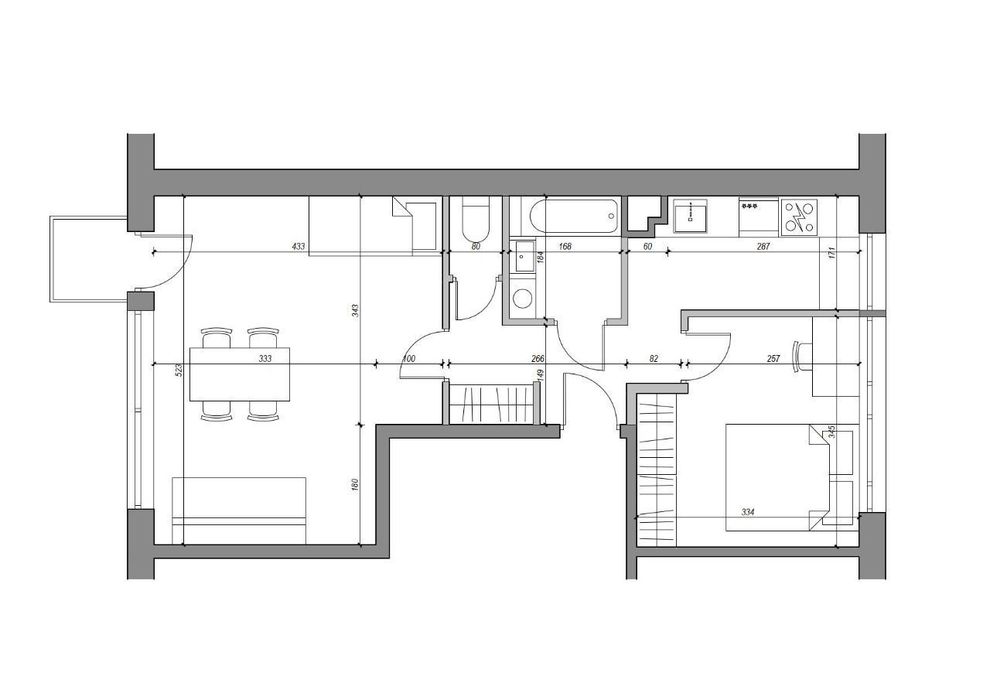 Mieszkanie 47 m², 1p, Ochota, Rakowiec, Gorlicka - Więcej