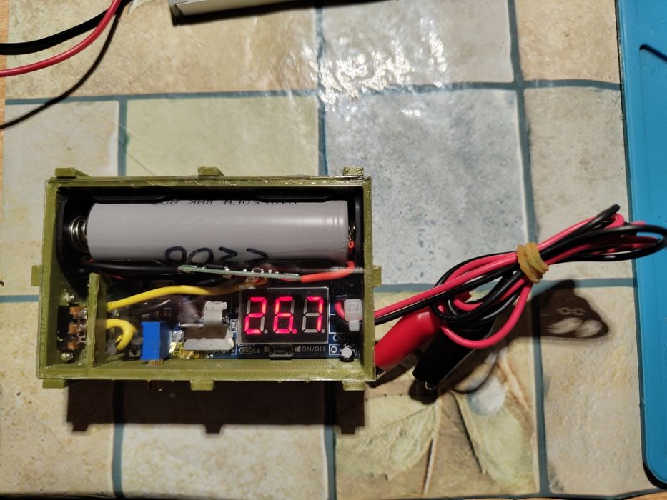 Мини лабораторный блок питания