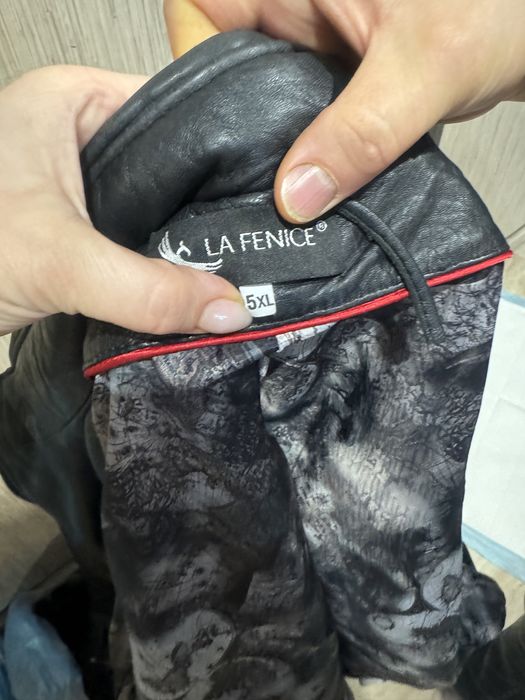 Kurtka skórzana 5xl