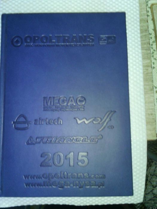 Ежедневник для дальнобойщика, водителя Opoltrans. Польша.