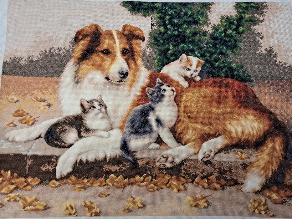 Картина вишита хрестиком Няня фірми Чарівна мить