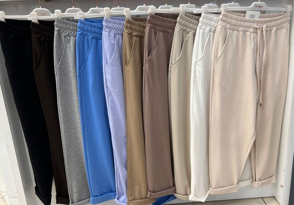 Spodnie damskie z wiskozy Wiya