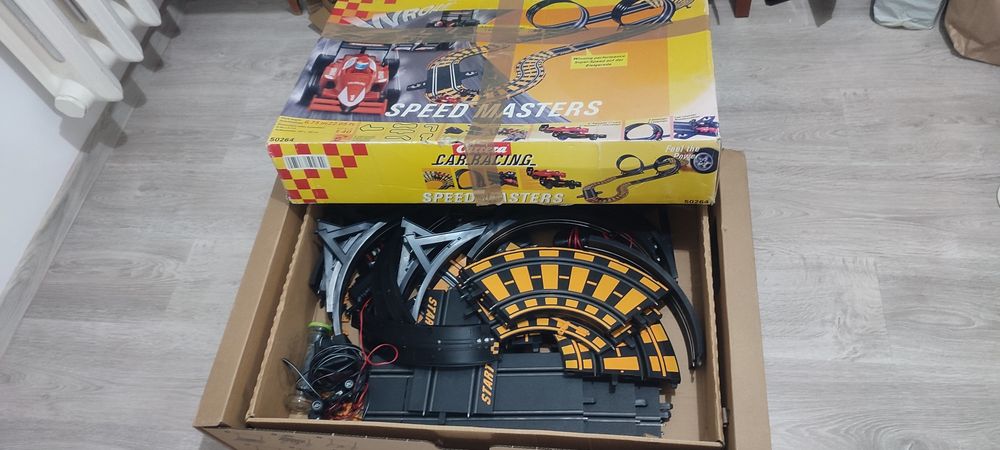 Retro Tor wyścigowy elektryczny Carrera Speed Masters