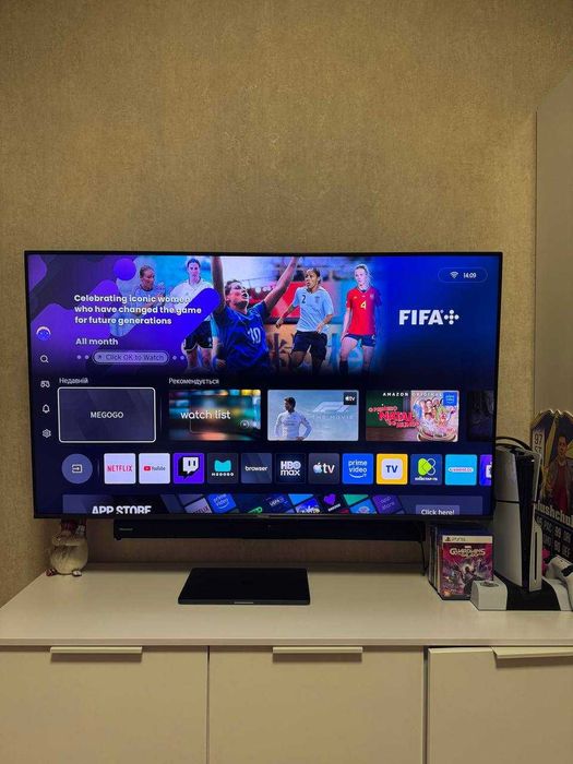 Продам телевізор Hisense 55U7KQ (55”, Mini-LED, 120Hz, 4K)