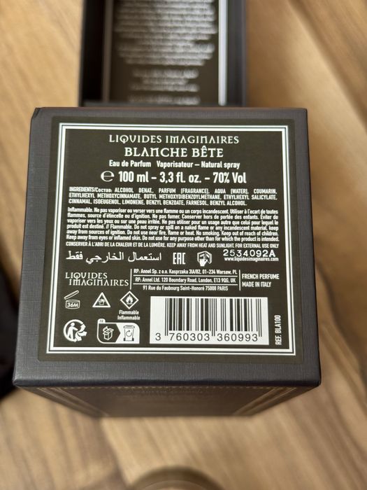 Liquides Imaginaires Blanche Bete оригінал розпив від 2 мл. Бланш
