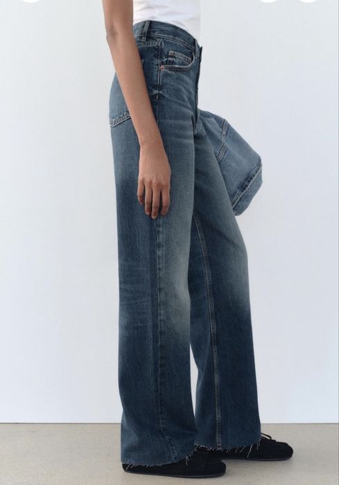 Джинси Zara wide leg, high waist, 36 розмір
