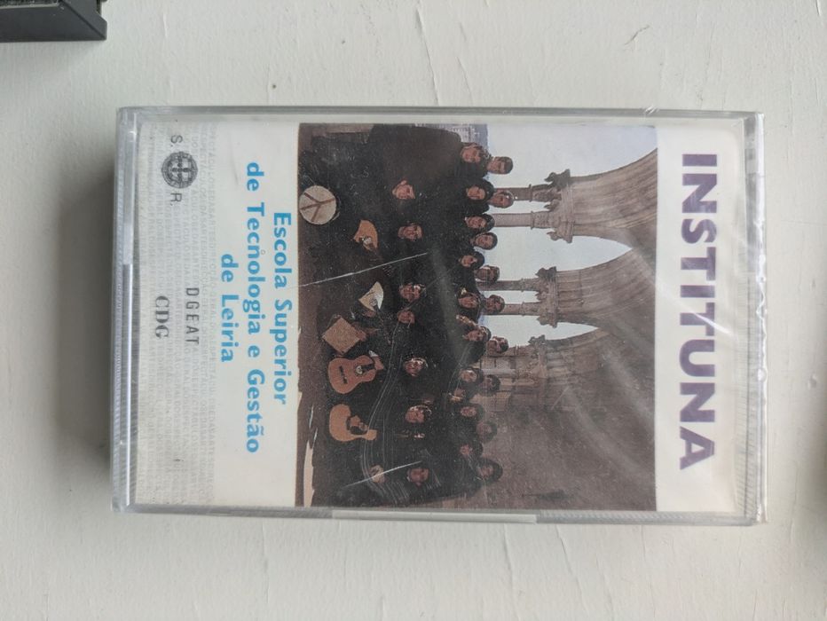 Cassete musica Instituna nova selada