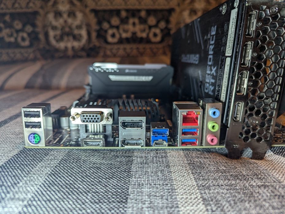 Комплект  rtx 3070 материнка процесор оперативка