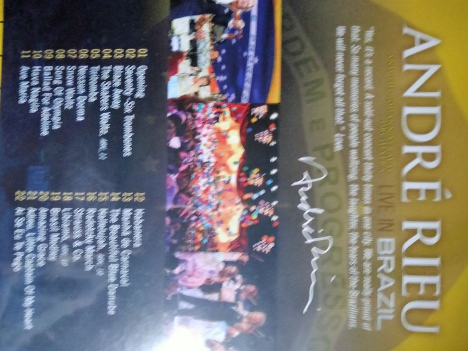 Filmes infantis Disney e concerto de André Rieu