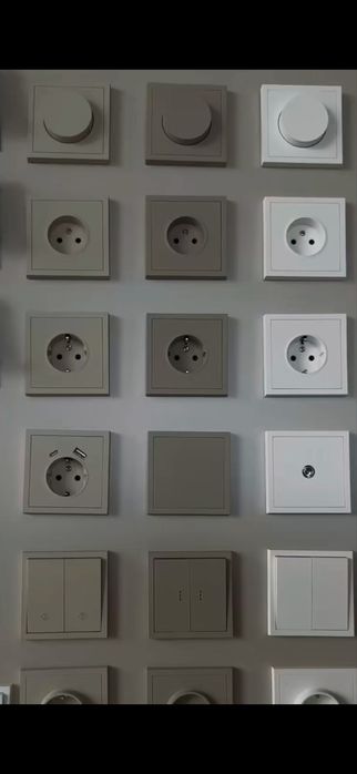 Розетки, вимикачі преміум дизайн.
