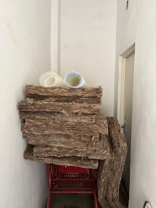 Isolamento lã mineral para dar
