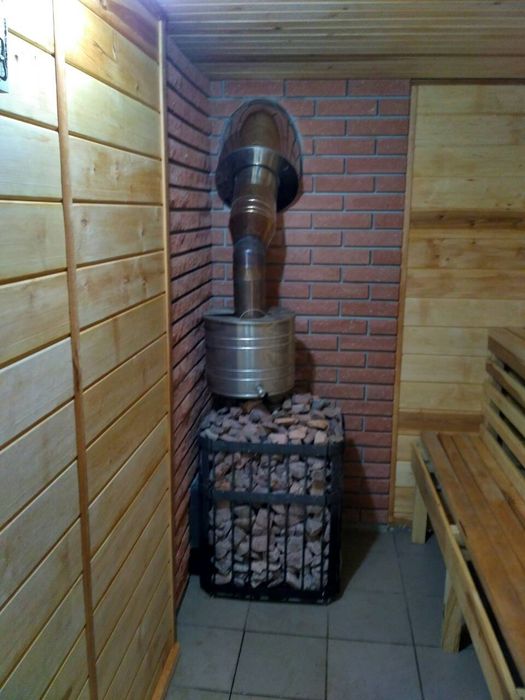 (24) Піч для бані, сауни, чан.