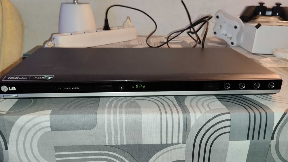 Leitor de DVD da LG com HDMI Upscale FullHD (1080p)