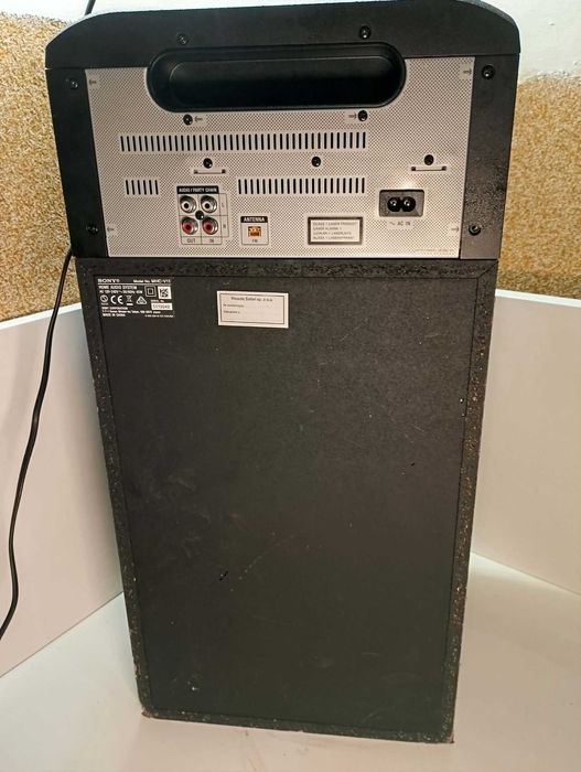 Głośnik Sony MHC-V11  przenośny bluetooth Radio FM MP3 CD USB LED