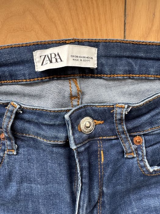Spodnie skinny jesans Zara 38