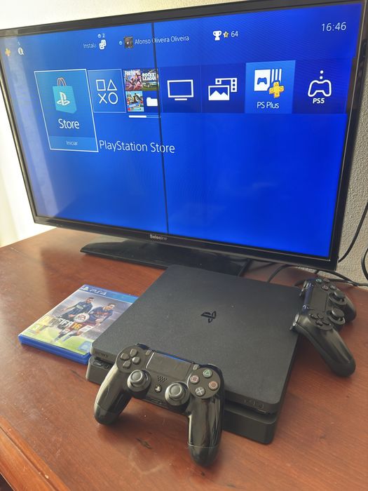 Playstation 4 Slim 1 TB - Excelente Estado