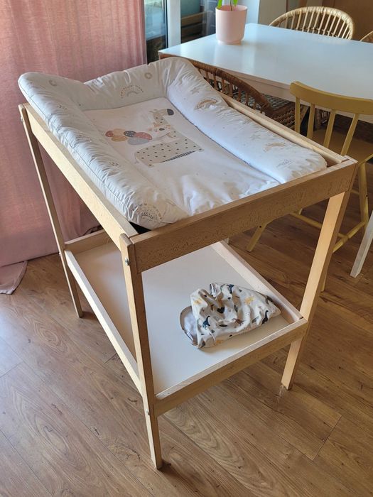 Przewijak Ikea drewniany