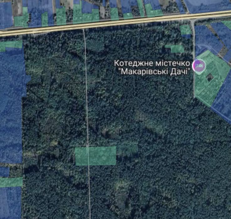 Продаж 2 земельних ділянок у лісі по 2 га, с. Копилів