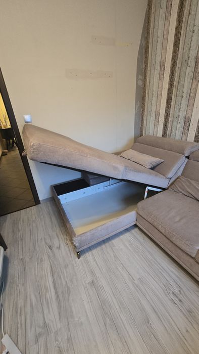 Narożnik duzy z funkcją spania