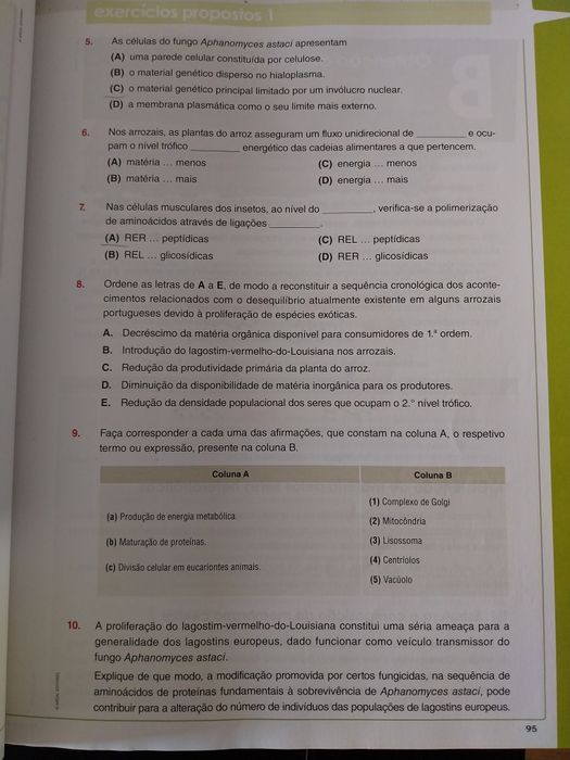 Livro Preparar o exame nacional Biologia e geologia 2022