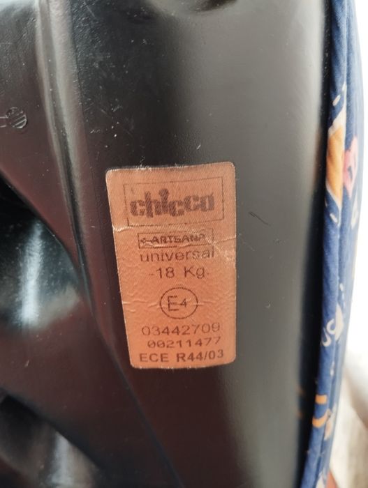 Cadeira auto para bebé Chicco robusta