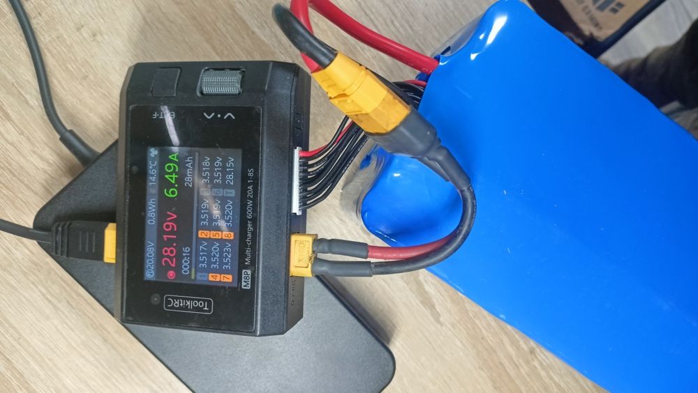 FPV акумулятор 8s5p 20000 mah 21700