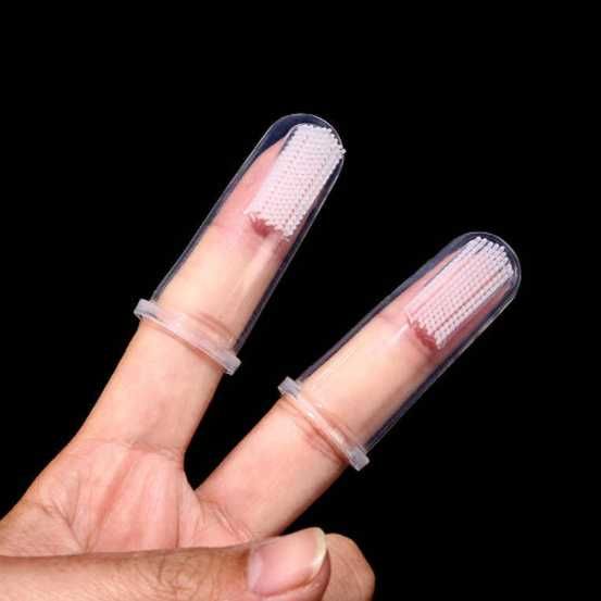 Trixie Silikonowe SZCZOTECZKI na palec do ZĘBÓW dla Psa Kota 6 sztuk!