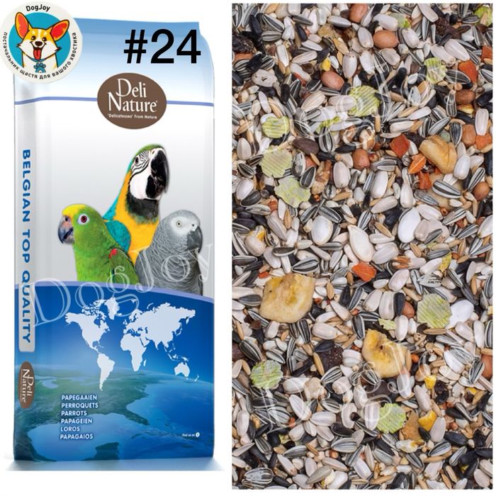 Корм для середніх/великих папуг Deli Nature #57/60/61/64/20/21/22/23