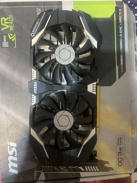 MSI GTX 1060 3Gb