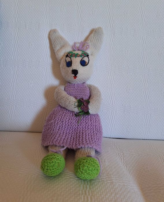 Boneca feita à mão.