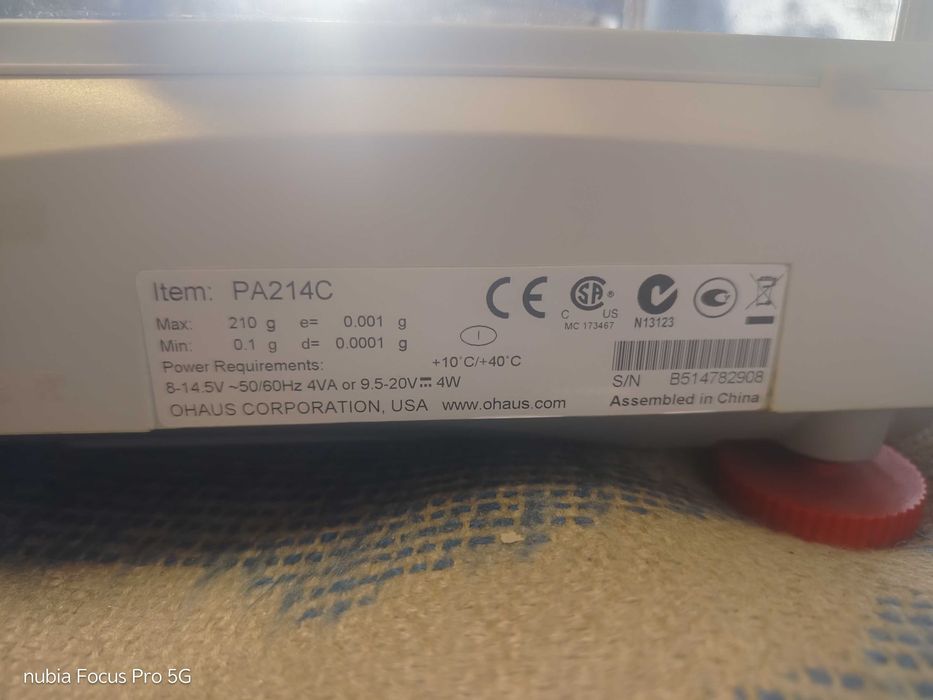 Лабораторні ваги OHAUS Pioneer (оригінал)