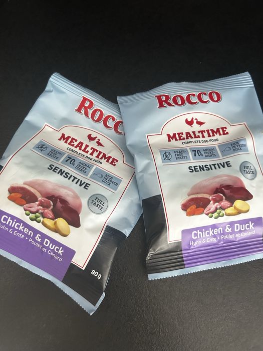 Karma Rocco Mealtime Sensitive kurczak i kaczka  160g