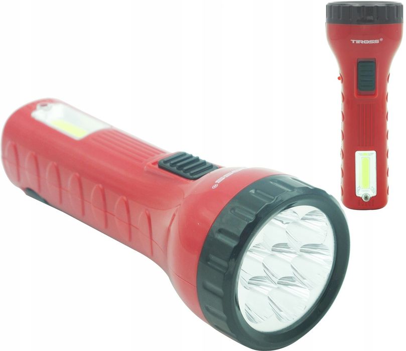 latarka lampa ręczna ładowana 7 led+boczny cob led