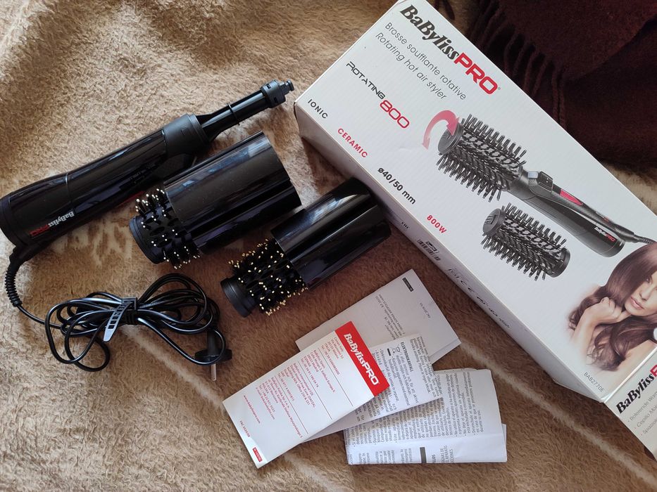 Фен-щітка BaByliss Pro Rotating 800